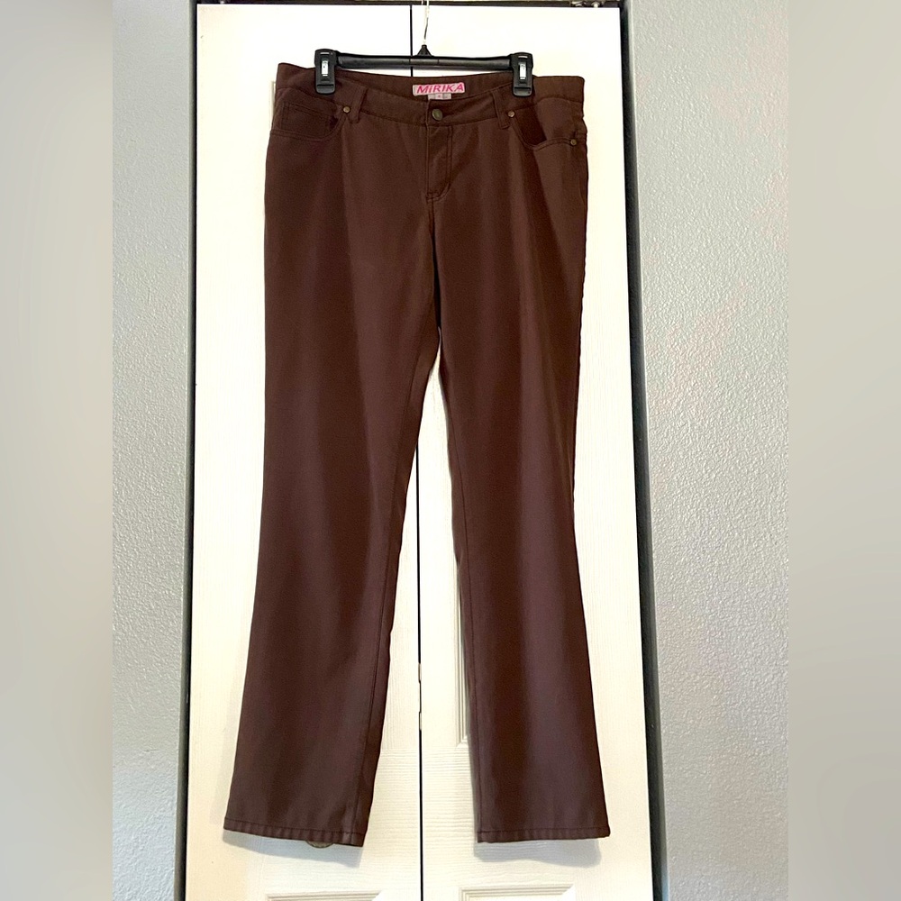 Vintage Mirika brown pants size 9